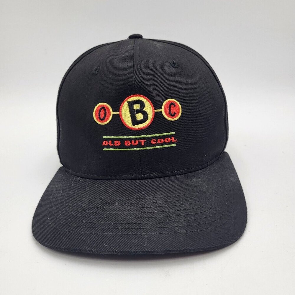 Old But Cool Hat Cap Snapback Black Yellow Green Funny Mens